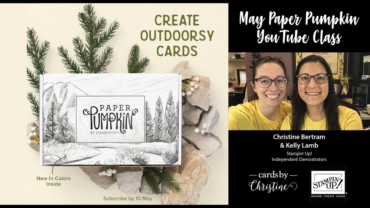 May Paper Pumpkin with Kelly from Cards by Christine - YouTube