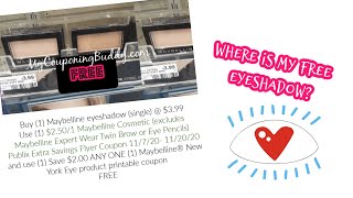 The Maybelline is hiding at my Publix