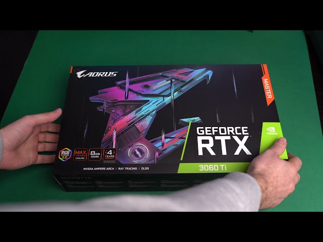 Gigabyte Aorus Master 3060Ti - unboxing and first look! - YouTube