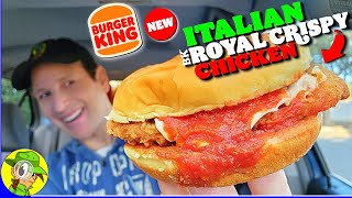 Burger King® ITALIAN BK® ROYAL CRISPY CHICKEN SANDWICH Review 🍔👑🇮🇹🐔🥪 ⎮ Peep THIS Out! 🕵️‍♂️ screenshot 5