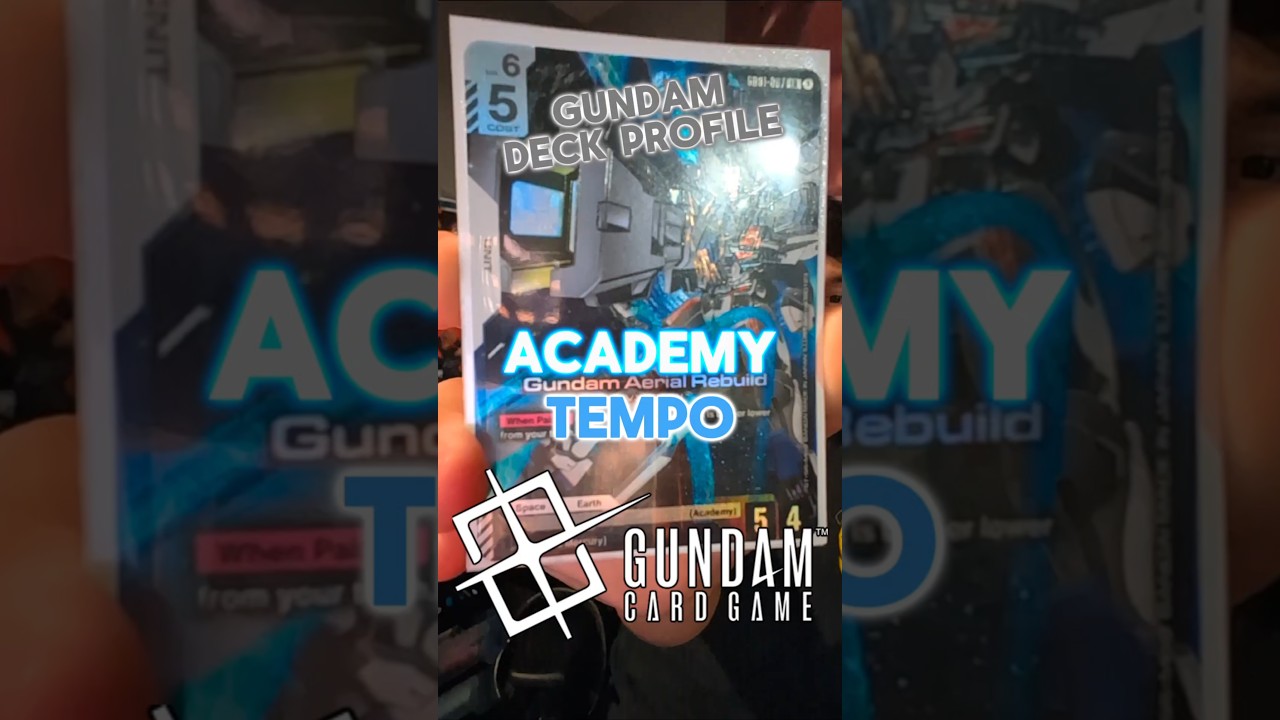 BLUE WHITE ACADEMY TEMPO | GUNDAM CARD GAME 