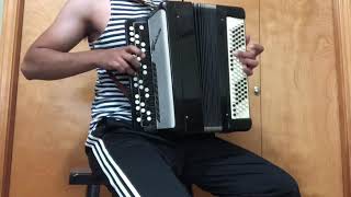 Black Eyed Cossack Girl - Leonid Kharitonov & Red Army Choir - Accordion