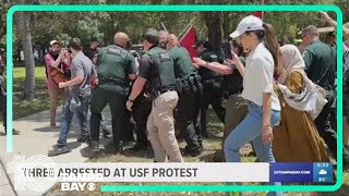 Arrests made at USF during proPalestine protests