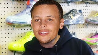 STEPHEN CURRY GOES SNEAKER SHOPPING