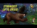 Fastest Bear LV 10 in WoW TBC- 520% Haste