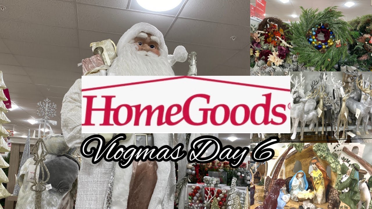 *NEW* Homegoods Christmas decor 2020 YouTube