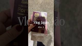 Vlog Japão- Dia 1 - A viagem