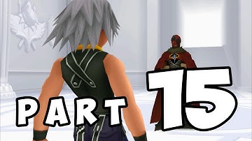 Kingdom Hearts Re:Chain of Memories Reverse/Rebirth - Twilight Town RIKU REPLICA Part 15 Walkthrough