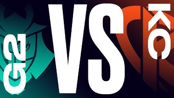 G2 v KC | 2024 LEC Summer | Week 5 Day 2 | G2 Esports vs. Karmine Corp Game 02