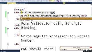MVC Validation Part 3