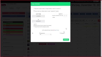 TimeWellScheduled - Copy a Schedule