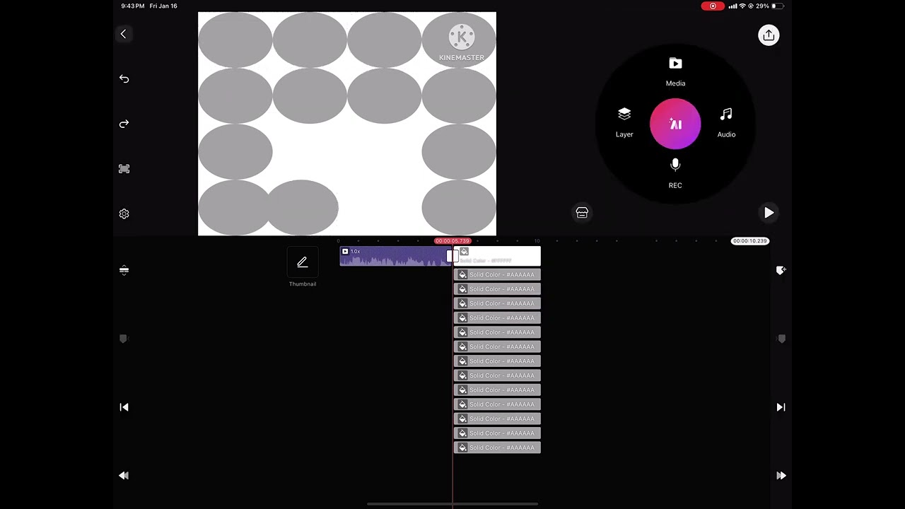 How to Make My Golf Ball Major on KineMaster (New Effect)