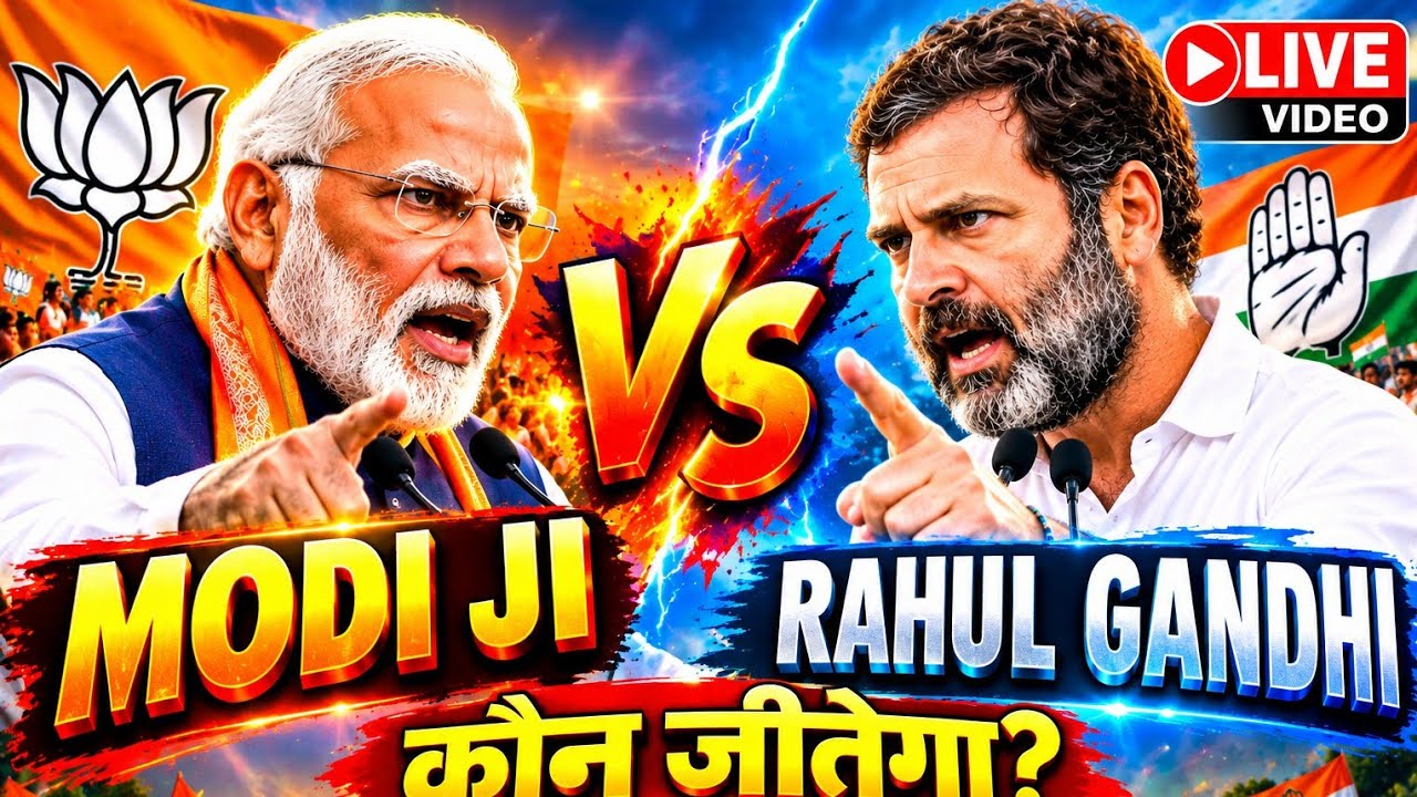 Modi ji vs Rahul Gandhi voting game challenge - YouTube