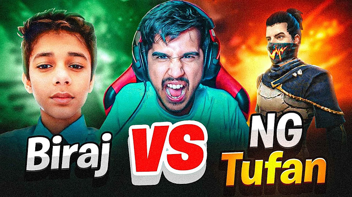 NG TUFAN 💻 VS SRV BIRAJ💻||AMIT BHAI LIVE REACTION||