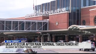 Flights delayed after temporary power outage at Albany airport