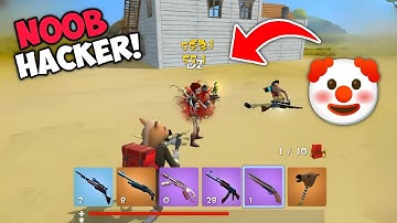 I KILLED NOOB HACKER! 🤡- Rocket Royale Ultra Smooth Gameplay!