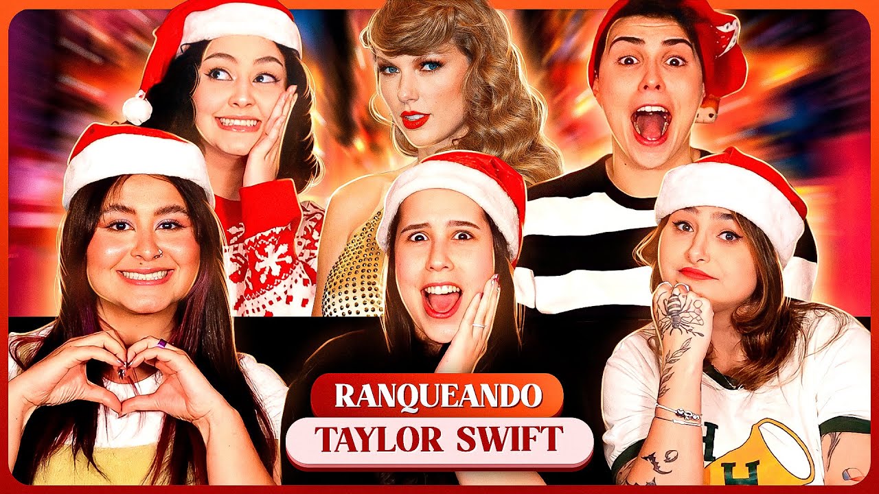 RANQUEANDO AS MÚSICAS DA TAYLOR SWIFT COM AS 5! Ft Alice, Gabs, Jazz e Mari!