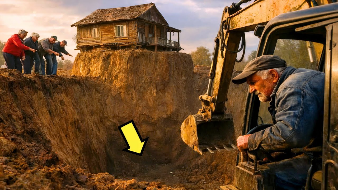 ONA DELİ DEDİLER… AMA EVİN 15 METRE ALTINDA NE BULDUĞUNU GÖRDÜKLERINDE…