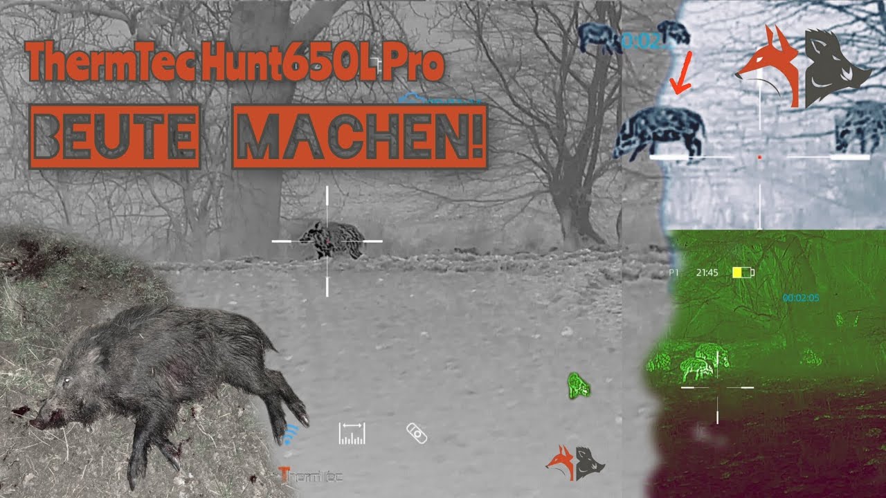 BEUTE MACHEN!|ThermTec Hunt650L Pro|Wintersauen