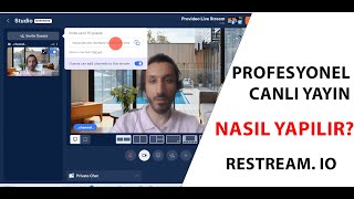 Restream.io ile profesyonel canlı yayın nasıl yapılır? Provideo screenshot 1