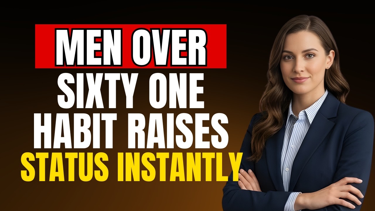 Men Over 60 | The One Habit That Instantly Raises Your Status With Women