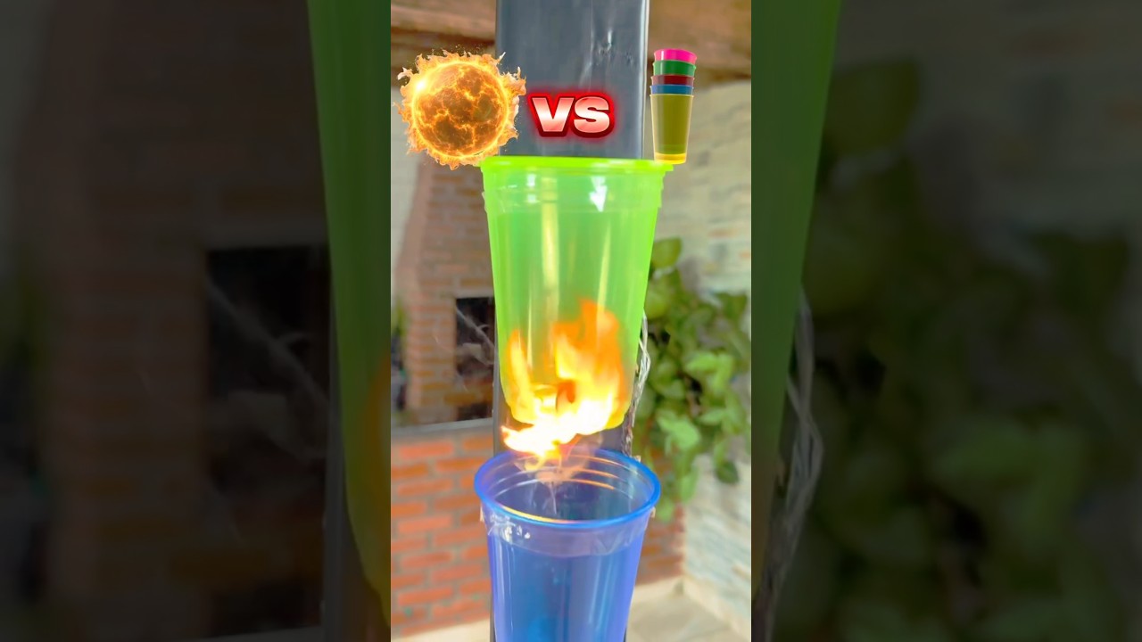 Hot ball vs water glass multido 