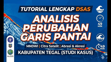 Pantai Tegal Terancam! Analisis Perubahan Garis Pantai dengan Teknologi Satelit I DSAS I ArcGIS