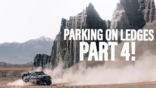 Pushing our Tacomas to the limit! | Parking on Ledges Part 4