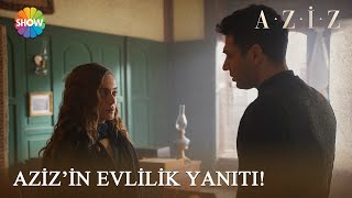 Aziz'dan Dilruba'ya evlilik yanıtı! | Aziz 23. Bölüm