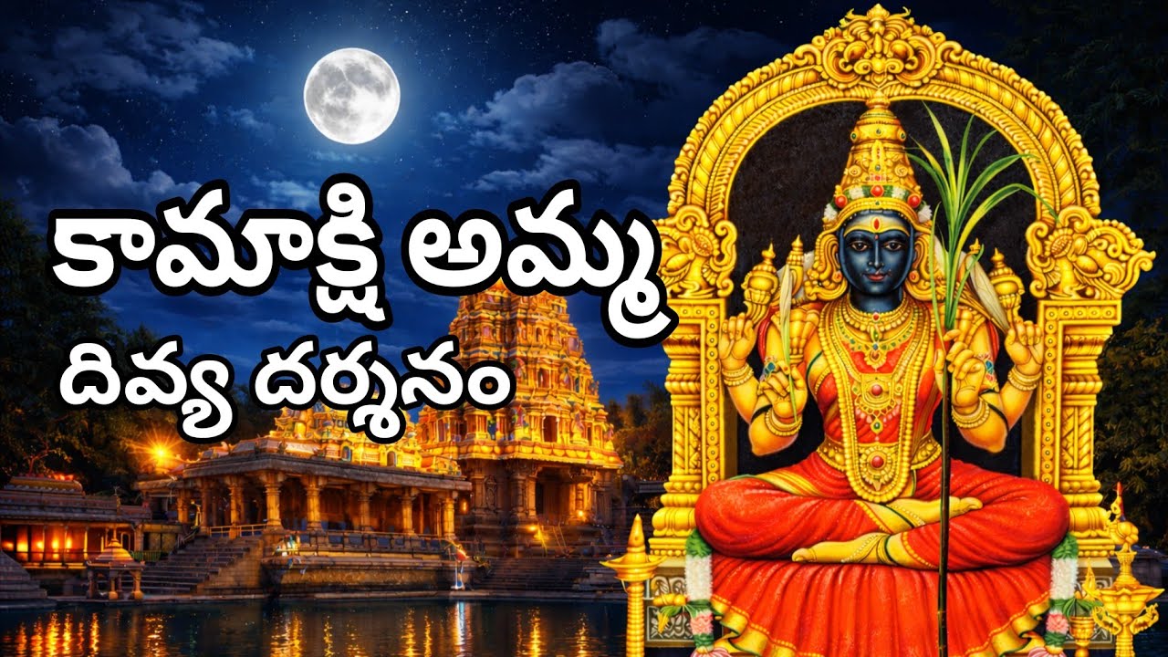 కంచి కామాక్షి అమ్మ దర్శనానికి వెళ్దాం రండి| Kamakshi Temple Full Tour Telugu #kanchikamakshitemple