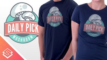 Inkscape Tutorial: Simple T Shirt Mock Up