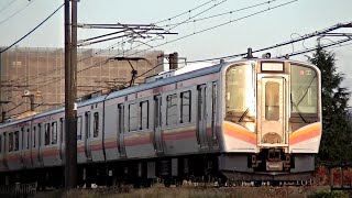 E129系B17編成　信越本線下り普通451M　長岡→新潟→豊栄