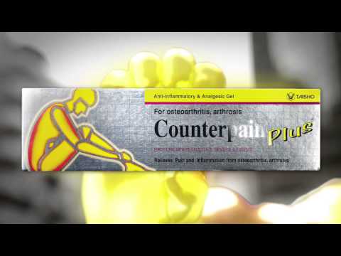COUNTERPAIN PLUS TVC 15s GOLD MAN