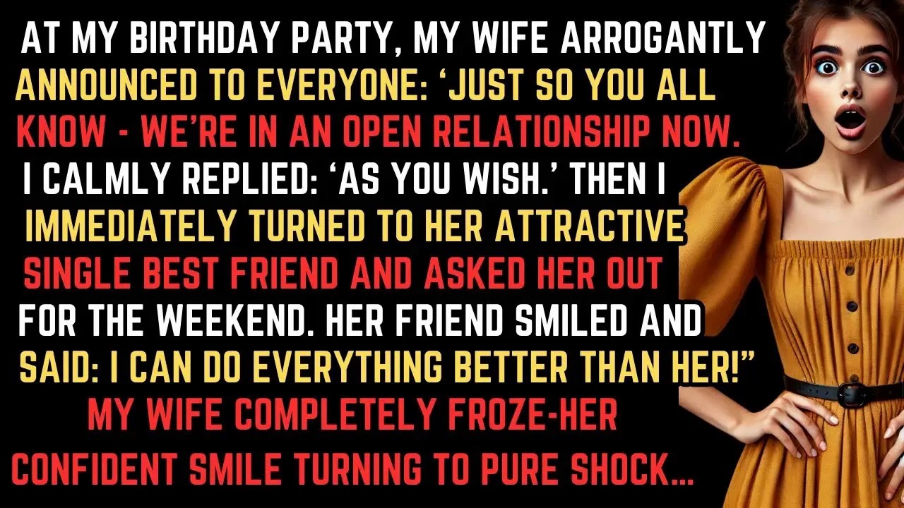 My Wife Announced Open Relationship At Party—Confidence VANISHED Seeing Friend's Real Desire For
