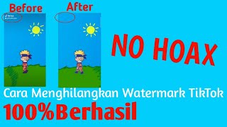 Cara Menghilangkan Watermark TikTok l Tutorial Android