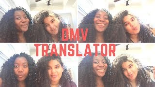 DMV TRANSLATOR - Explaining DMV Slang