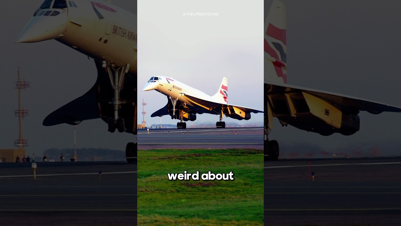 Why Does The Concorde Nose Point Down 🤔