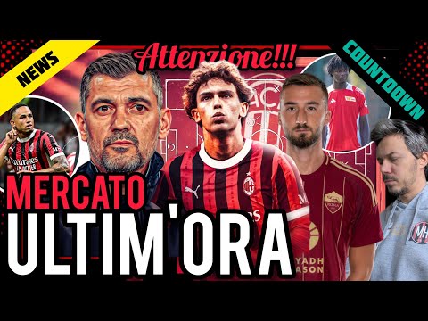 ⌛💣JOAO FELIX‼️NOTIZIA IMPORTANTE ✅ACCORDO⚠️BENNACER/CRISTANTE👀OKAFOR❌RESTA📣PRESA UNA GIOVANE PUNTA!