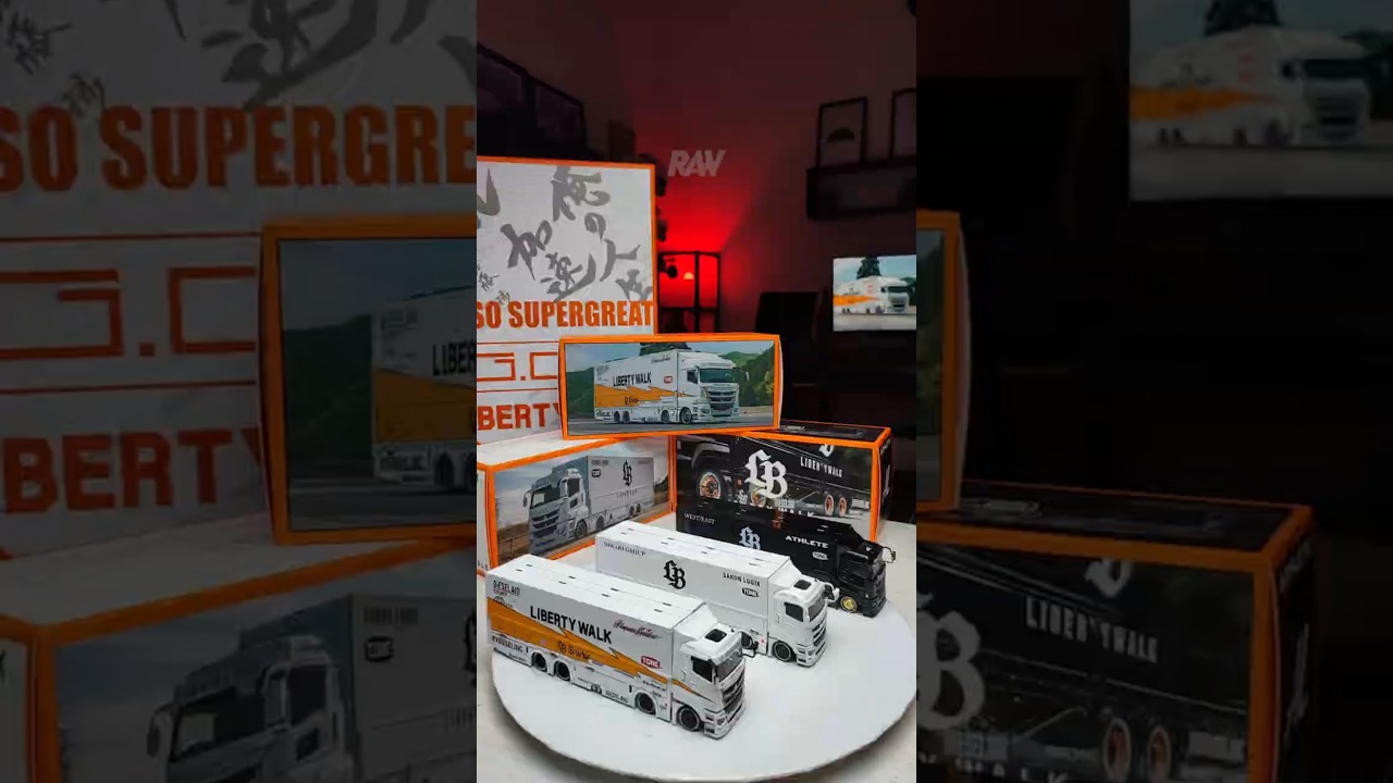 GCD 1:64 LB-TRUCKS Liberty Walk! 
