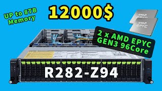 The Ultimate Server 2022 | 2x AMD EPYC Zen3 96 Core | R282-Z94