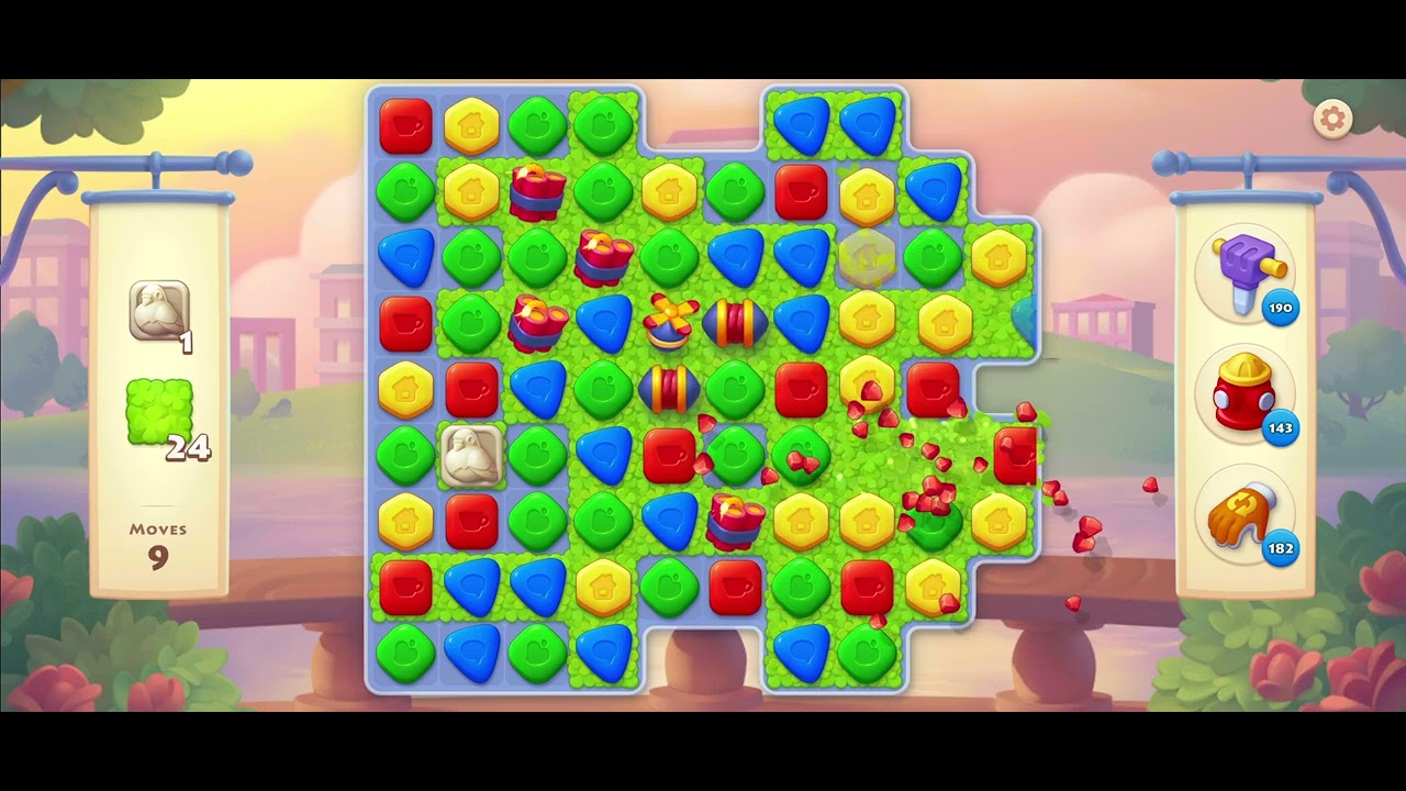 ぷーたさんページ Puzzle_Daddy] Township Colorful Puzzle_Level 3404 ∥ No Boosters