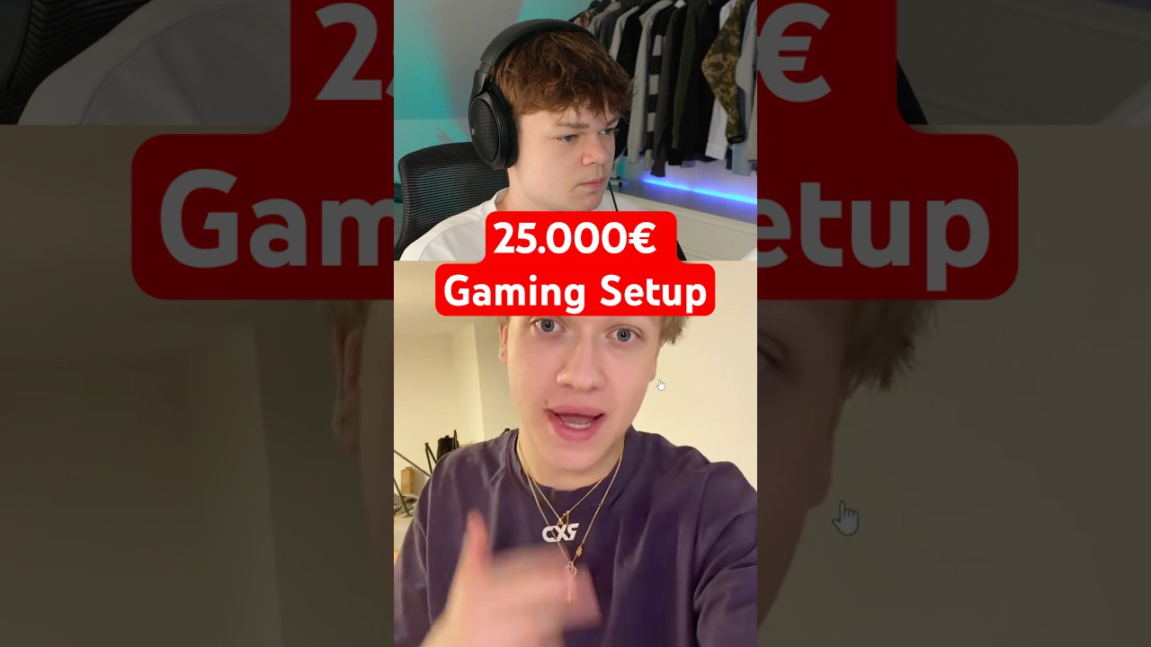 REZON 25.000€ GAMING SETUP🤑⭐️