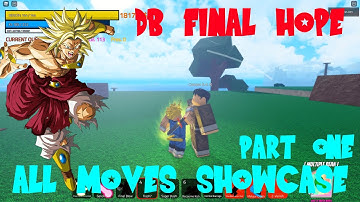 ALL SUPER ATTACKS IN THE GAME PART 1 l Dragon Ball Final Hope