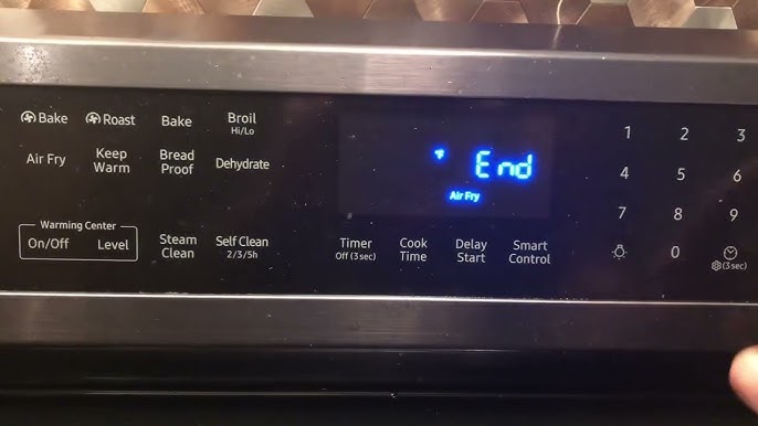 Use Air Fry mode on your Samsung oven