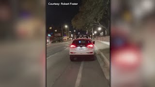 Austin cyclist captures video of selfdriving car veering into bike lane