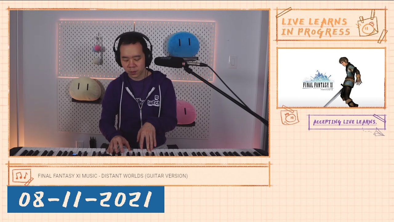 [08/11/2021] 2Hrs of Live Learns + 1Hr of Medley! - YouTube