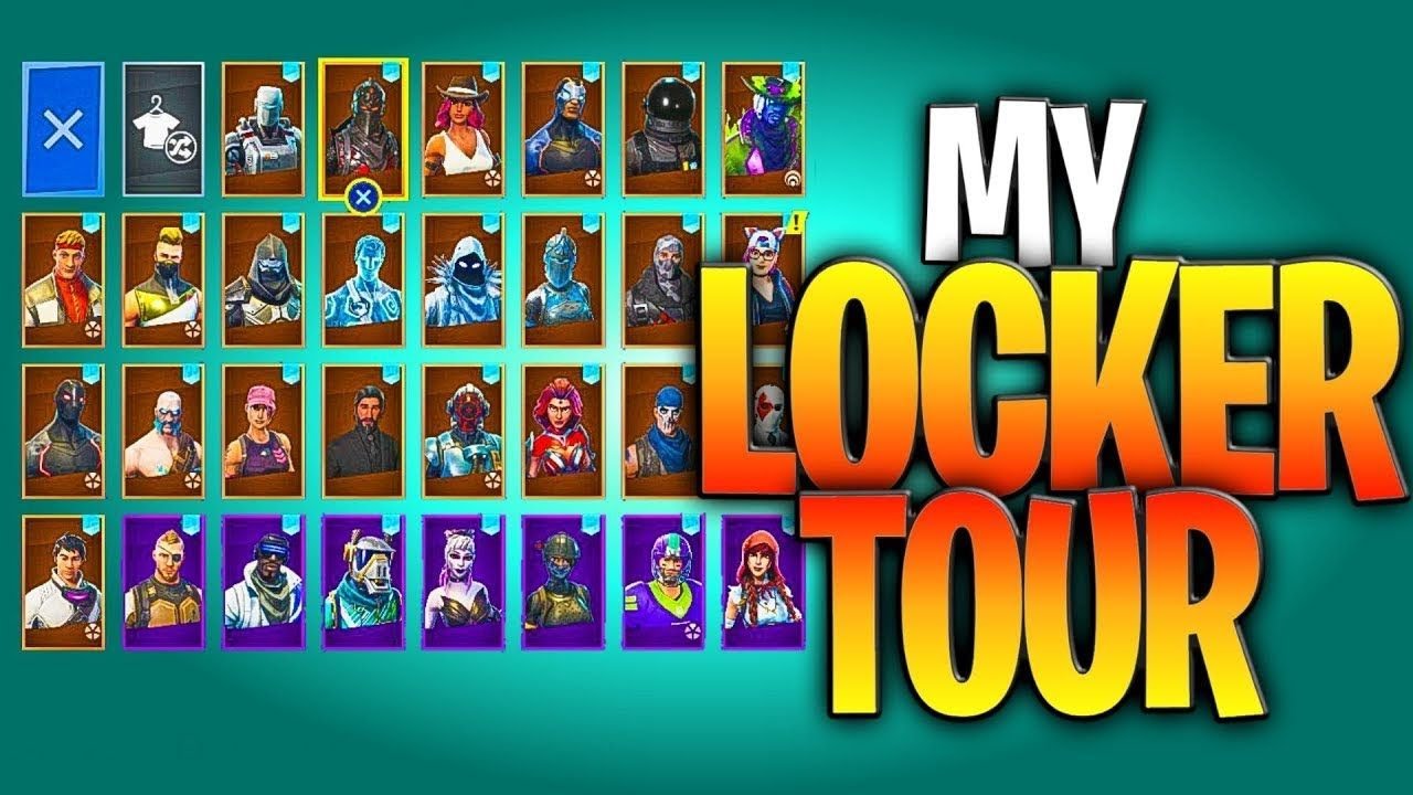 Fortnite locker reveal! YouTube