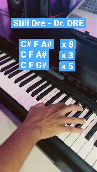 How To Play Still Dre On Piano Easy How to play Still Dre - Dr. Dre with easy simple notes on piano #