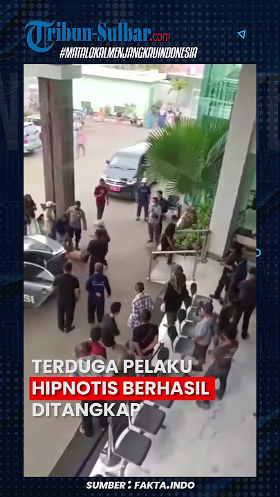 TERDUGA PELAKU HIPNOTIS BERHASIL DITANGKAP