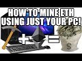 How To Mine Electroneum (ETN)  Claymore, Wallets, Pool And 24HR's ROI  ETH UBIQ PIRL
